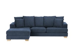 SOHO Ecksofa  Franka ¦ blau ¦ Maße (cm): B: 268 H: 87 T: 161 Polstermöbel > Sofas > Ecksofas - Höffner