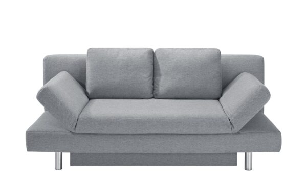 smart Schlafsofa  Nina ¦ grau ¦ Maße (cm): B: 205 H: 90 T: 95 Polstermöbel > Sofas > 2-Sitzer - Höffner
