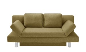 smart Schlafsofa  Nina ¦ grün ¦ Maße (cm): B: 205 H: 90 T: 95 Polstermöbel > Sofas > 2-Sitzer - Höffner