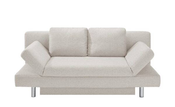 smart Schlafsofa  Nina ¦ beige ¦ Maße (cm): B: 205 H: 90 T: 95 Polstermöbel > Sofas > 2-Sitzer - Höffner