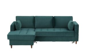 Ecksofa  Ana ¦ grün ¦ Maße (cm): B: 222 H: 85 T: 148 Polstermöbel > Sofas > Ecksofas - Höffner