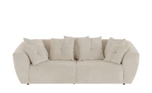 smart Big Sofa  Krista ¦ beige ¦ Maße (cm): B: 250 H: 81 T: 106 Polstermöbel > Sofas > 2-Sitzer - Höffner