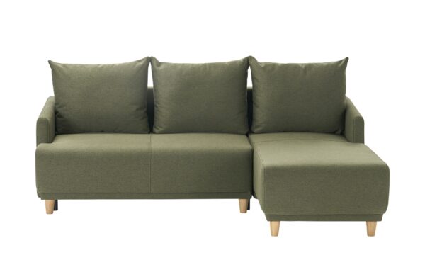 Ecksofa  Lidya ¦ grün ¦ Maße (cm): B: 220 H: 94 T: 161 Polstermöbel > Sofas > Ecksofas - Höffner