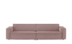 pop Big Sofa Cord Upper East ¦ rosa/pink ¦ Maße (cm): B: 296 H: 72 T: 106 Polstermöbel > Sofas > 3-Sitzer - Höffner