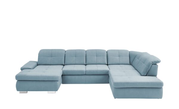 Lounge Collection Wohnlandschaft  Affair ¦ blau ¦ Maße (cm): B: 371 H: 100 T: 260 Polstermöbel > Sofas > Schlafsofas - Höffner