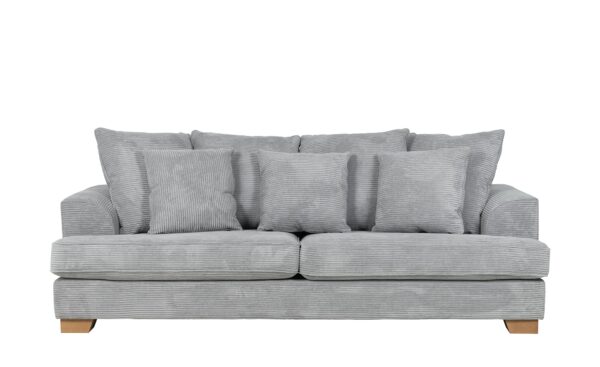 SOHO Sofa  Franka ¦ grau ¦ Maße (cm): B: 231 H: 87 T: 103 Polstermöbel > Sofas > 3-Sitzer - Höffner