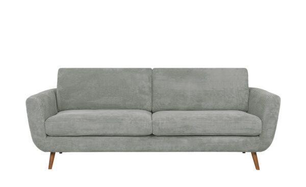 SOHO Sofa  Smilla ¦ grau ¦ Maße (cm): B: 217 H: 85 T: 93 Polstermöbel > Sofas > 3-Sitzer - Höffner