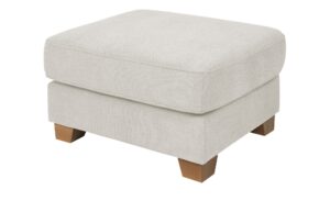 SOHO Hocker  Franka ¦ weiß ¦ Maße (cm): B: 75 H: 42 T: 62 Polstermöbel > Hocker - Höffner