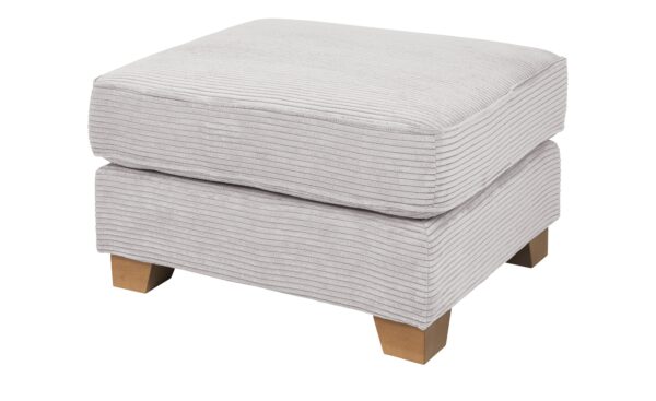 SOHO Hocker  Franka ¦ weiß ¦ Maße (cm): B: 75 H: 42 T: 62 Polstermöbel > Hocker - Höffner