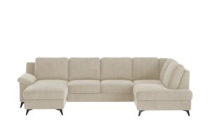 uno Wohnlandschaft  Boom ¦ beige ¦ Maße (cm): B: 309 H: 90 T: 170 Polstermöbel > Sofas > Wohnlandschaften - Höffner