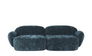 SOHO Sofa 3-sitzig  Bubble ¦ türkis/petrol ¦ Maße (cm): B: 236 H: 80 T: 104 Polstermöbel > Sofas > 3-Sitzer - Höffner