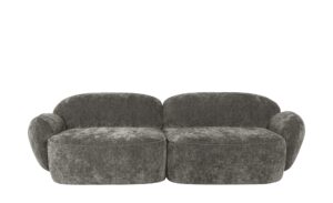 SOHO Sofa 3-sitzig  Bubble ¦ grau ¦ Maße (cm): B: 236 H: 80 T: 104 Polstermöbel > Sofas > 3-Sitzer - Höffner