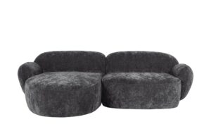 SOHO Ecksofa  Bubble ¦ grau ¦ Maße (cm): B: 236 H: 80 T: 164 Polstermöbel > Sofas > Ecksofas - Höffner