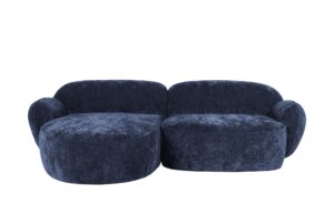 SOHO Ecksofa  Bubble ¦ blau ¦ Maße (cm): B: 236 H: 80 T: 164 Polstermöbel > Sofas > Ecksofas - Höffner