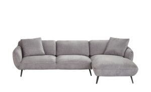 medium Ecksofa  Ventus ¦ silber ¦ Maße (cm): B: 281 H: 75 T: 174 Polstermöbel > Sofas > Ecksofas - Höffner