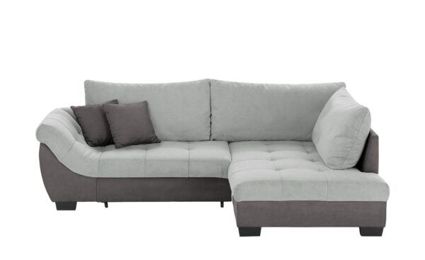 bobb Ecksofa  Krissy ¦ grau ¦ Maße (cm): B: 251 H: 88 T: 190 Polstermöbel > Sofas > Ecksofas - Höffner