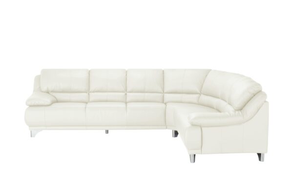 Ecksofa   Maranello ¦ weiß ¦ Maße (cm): B: 295 H: 87 T: 253 Polstermöbel > Sofas > Ecksofas - Höffner