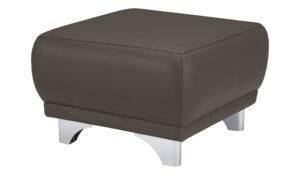 Hocker  Maranello ¦ braun ¦ Maße (cm): B: 66 H: 43 T: 66 Polstermöbel > Hocker - Höffner