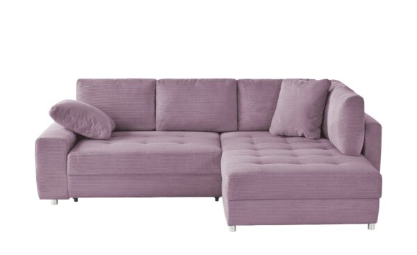 bobb Ecksofa  Arissa de Luxe ¦ lila/violett ¦ Maße (cm): B: 265 H: 84 T: 209 Polstermöbel > Sofas > Ecksofas - Höffner