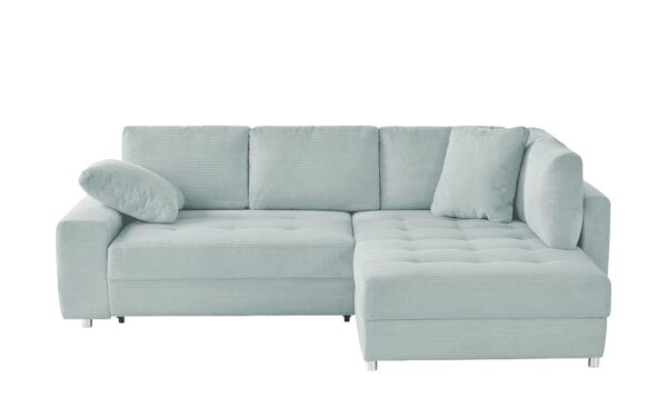 bobb Ecksofa  Arissa de Luxe ¦ blau ¦ Maße (cm): B: 265 H: 84 T: 209 Polstermöbel > Sofas > Ecksofas - Höffner