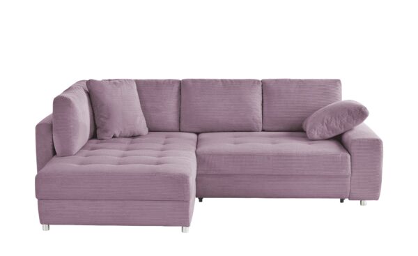 bobb Ecksofa  Arissa de Luxe ¦ lila/violett ¦ Maße (cm): B: 265 H: 84 T: 209 Polstermöbel > Sofas > Ecksofas - Höffner