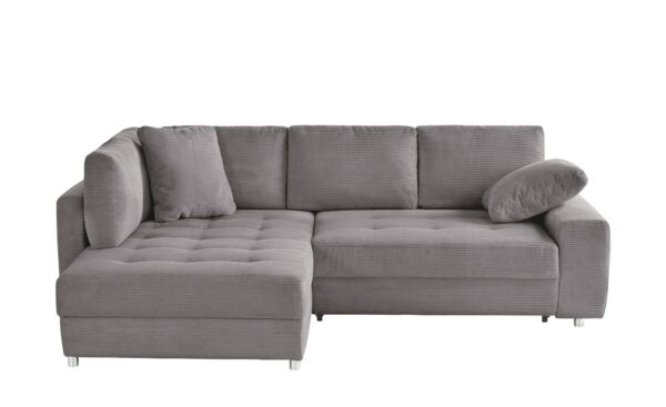 bobb Ecksofa  Arissa de Luxe ¦ grau ¦ Maße (cm): B: 265 H: 84 T: 209 Polstermöbel > Sofas > Ecksofas - Höffner