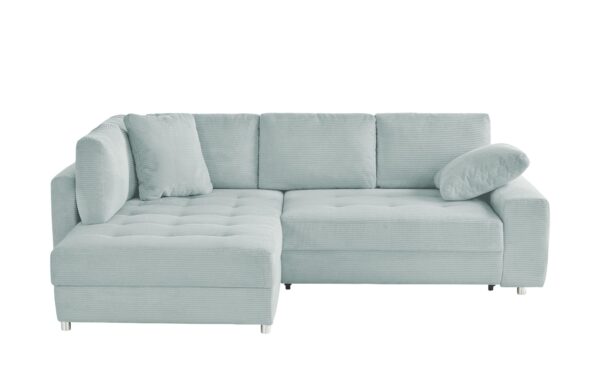 bobb Ecksofa  Arissa de Luxe ¦ blau ¦ Maße (cm): B: 265 H: 84 T: 209 Polstermöbel > Sofas > Ecksofas - Höffner