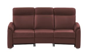 Trapezsofa   Luc ¦ rot ¦ Maße (cm): B: 218 H: 107 T: 103 Polstermöbel > Sofas > 2-Sitzer - Höffner