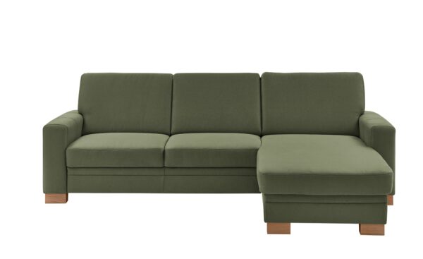 meinSofa Ecksofa  Uli-S ¦ grün ¦ Maße (cm): B: 270 H: 90 T: 258 Polstermöbel > Sofas > Ecksofas - Höffner