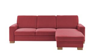 meinSofa Ecksofa  Uli-S ¦ rot ¦ Maße (cm): B: 270 H: 90 T: 258 Polstermöbel > Sofas > Ecksofas - Höffner