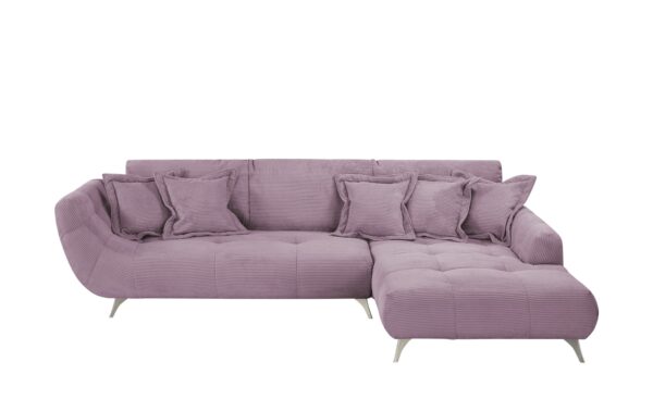 bobb Ecksofa  Bellani ¦ rosa/pink ¦ Maße (cm): B: 315 H: 90 T: 215 Polstermöbel > Sofas > Ecksofas - Höffner