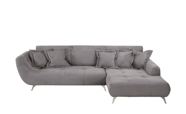 bobb Ecksofa  Bellani ¦ grau ¦ Maße (cm): B: 315 H: 90 T: 215 Polstermöbel > Sofas > Ecksofas - Höffner