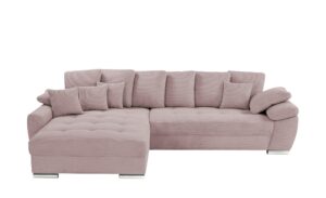 Ecksofa  Farina ¦ rosa/pink ¦ Maße (cm): B: 323 H: 92 T: 222 Polstermöbel > Sofas > Ecksofas - Höffner