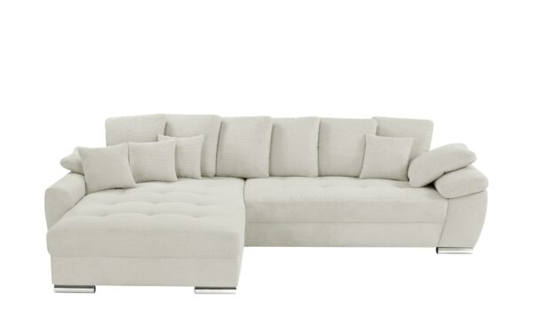 Ecksofa  Farina ¦ grau ¦ Maße (cm): B: 323 H: 92 T: 222 Polstermöbel > Sofas > Ecksofas - Höffner