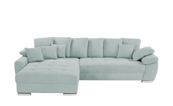Ecksofa  Farina ¦ blau ¦ Maße (cm): B: 323 H: 92 T: 222 Polstermöbel > Sofas > Ecksofas - Höffner