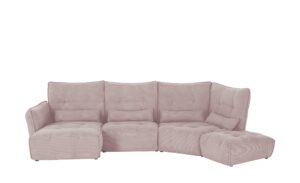 bobb Wohnlandschaft  Jeaneva ¦ rosa/pink ¦ Maße (cm): B: 384 H: 101 T: 197 Polstermöbel > Sofas > Wohnlandschaften - Höffner