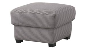 bobb Hocker mit Boxspringpolsterung  Lisa de Luxe ¦ grau ¦ Maße (cm): B: 61 H: 47 T: 61 Polstermöbel > Hocker - Höffner