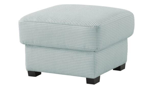 bobb Hocker mit Boxspringpolsterung  Lisa de Luxe ¦ blau ¦ Maße (cm): B: 61 H: 47 T: 61 Polstermöbel > Hocker - Höffner