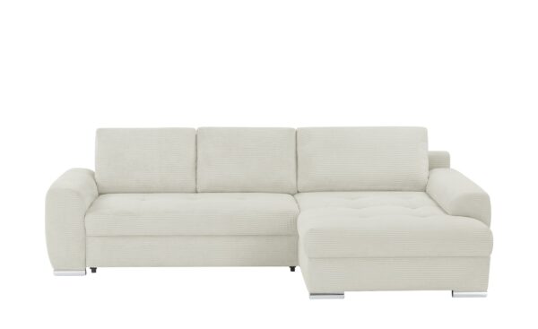 bobb Ecksofa  Soumia ¦ grau ¦ Maße (cm): B: 283 H: 91 T: 181 Polstermöbel > Sofas > Ecksofas - Höffner