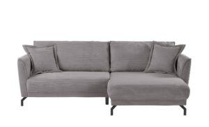 bobb Ecksofa  Yolanda ¦ grau ¦ Maße (cm): B: 257 H: 94 T: 174 Polstermöbel > Sofas > Ecksofas - Höffner