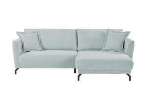 bobb Ecksofa  Yolanda ¦ blau ¦ Maße (cm): B: 257 H: 94 T: 174 Polstermöbel > Sofas > Ecksofas - Höffner