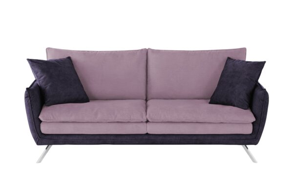 bobb Sofa  Stellina ¦ lila/violett ¦ Maße (cm): B: 220 H: 95 T: 98 Polstermöbel > Sofas > 2-Sitzer - Höffner