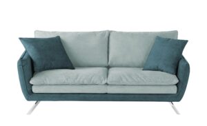 bobb Sofa  Stellina ¦ türkis/petrol ¦ Maße (cm): B: 185 H: 95 T: 98 Polstermöbel > Sofas > 2-Sitzer - Höffner