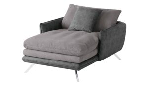 bobb Loveseat  Stellina ¦ grau ¦ Maße (cm): B: 125 H: 95 T: 160 Polstermöbel > Sessel > Polstersessel - Höffner