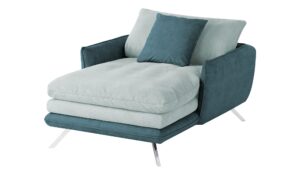 bobb Loveseat  Stellina ¦ türkis/petrol ¦ Maße (cm): B: 125 H: 95 T: 160 Polstermöbel > Sessel > Polstersessel - Höffner