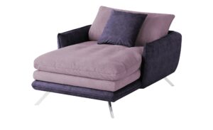 bobb Loveseat  Stellina ¦ lila/violett ¦ Maße (cm): B: 125 H: 95 T: 160 Polstermöbel > Sessel > Polstersessel - Höffner