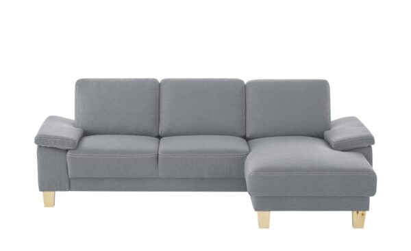 smart Ecksofa  Atara ¦ grau ¦ Maße (cm): B: 245 H: 80 T: 150 Polstermöbel > Sofas > Ecksofas - Höffner