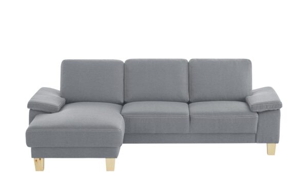 smart Ecksofa  Atara ¦ grau ¦ Maße (cm): B: 245 H: 80 T: 150 Polstermöbel > Sofas > Ecksofas - Höffner