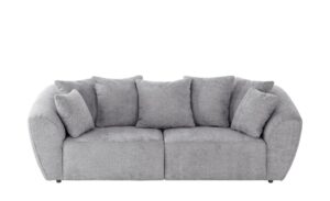 smart Big Sofa  Savita ¦ grau ¦ Maße (cm): B: 250 H: 81 T: 106 Polstermöbel > Sofas > 2-Sitzer - Höffner