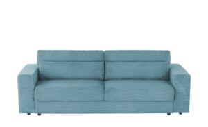 Big Sofa mit Schlaffunktion  Branna ¦ türkis/petrol ¦ Maße (cm): B: 250 H: 101 T: 105 Polstermöbel > Sofas > 2-Sitzer - Höffner